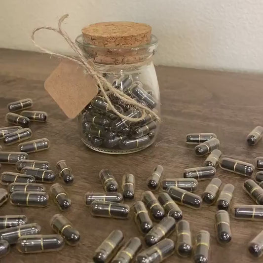 Love Messages in a Jar – blank scrolls for your own words